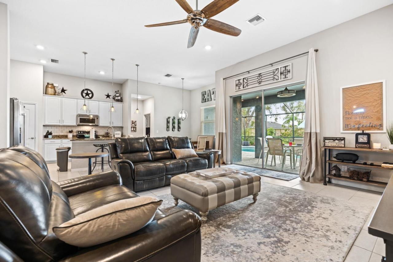 Beautiful Cape Coral Oasis! King Bed, Bbq, Heated Pool, Pvt Yard & Much More! 外观 照片