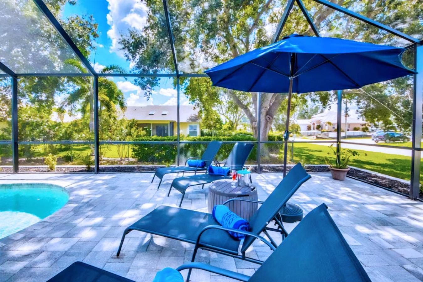 Beautiful Cape Coral Oasis! King Bed, Bbq, Heated Pool, Pvt Yard & Much More! 外观 照片